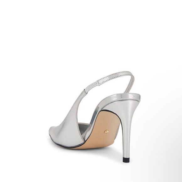 Raye Bobby Pump in Silver size 7 NEW IN BOX - Picture 3 of 12